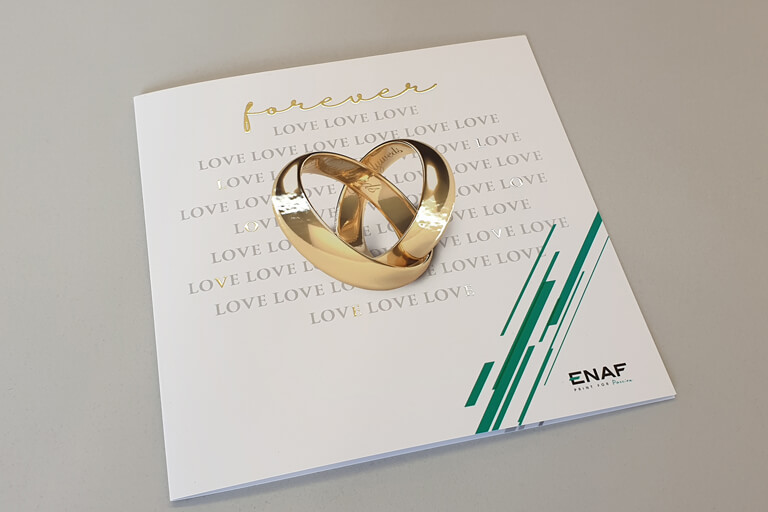 Ulotka Enaf wedding